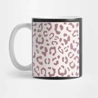 beige cheetah print aesthetic pattern Mug